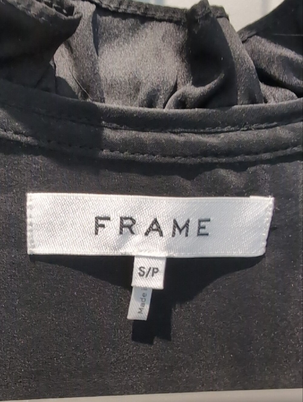 Frame Lauren Ruffle Trim Top - Picture 5 of 5